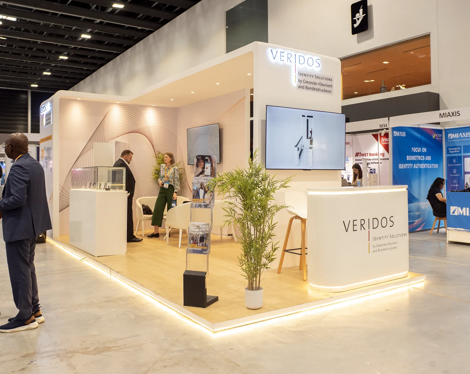 Stand réel livré