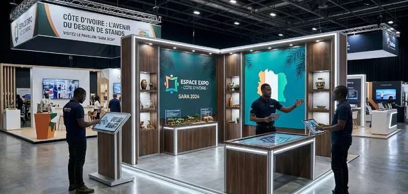 Standiste à Abidjan : pourquoi la fabrication locale est-elle plus avantageuse que l'importation ?