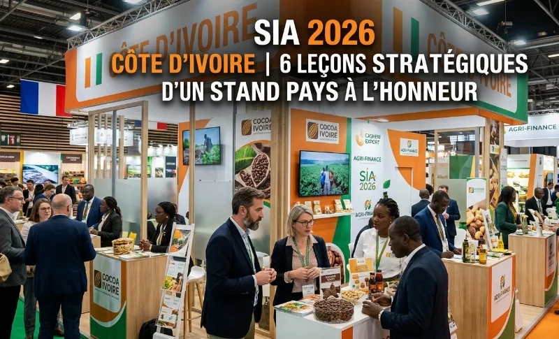 SIA 2026 Côte d'Ivoire : 6 leçons stratégiques d'un stand pays à l'honneur