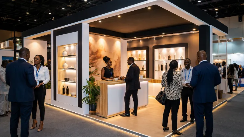 Prestataire constructeur de stands box pour salons et foires à Abidjan