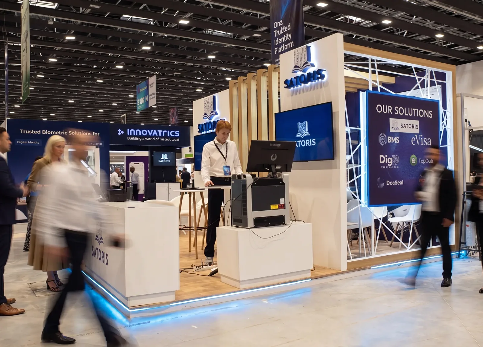 SATORIS Booth - Trusted Identity Platform — SATORIS — Tech — Abidjan, Cote d'Ivoire — view 1