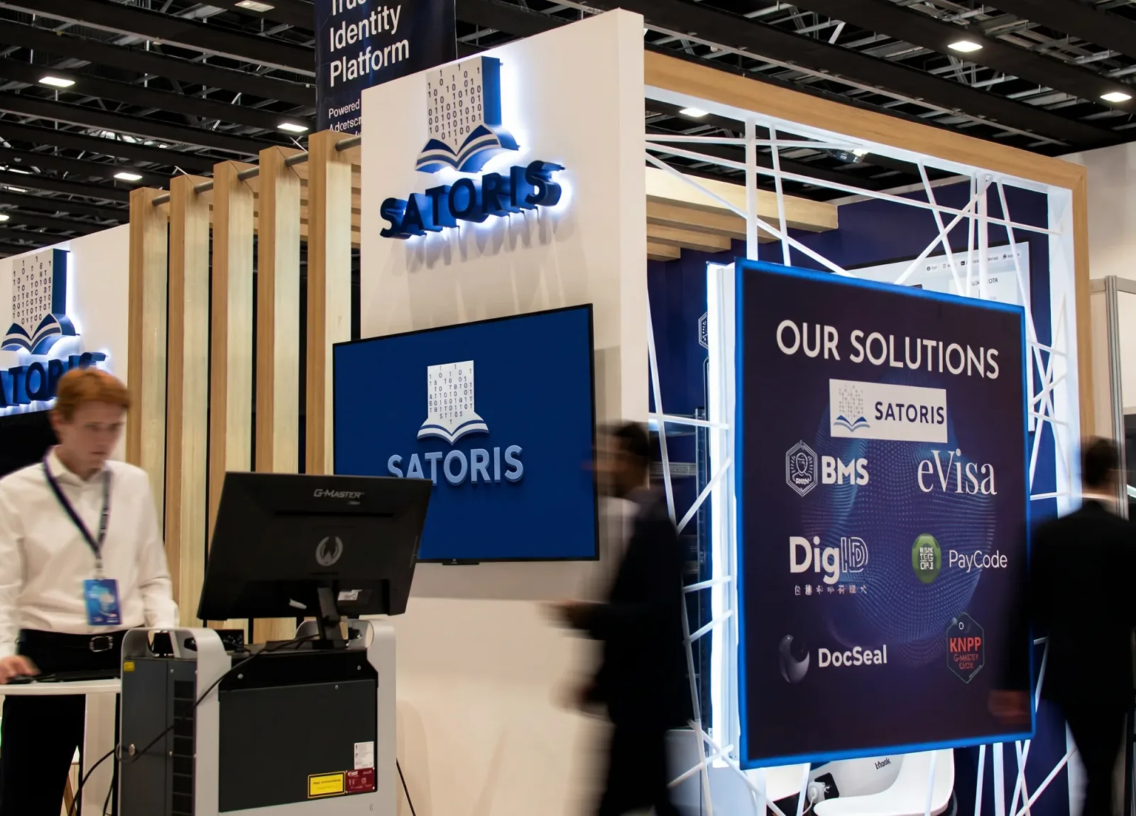SATORIS Booth - Trusted Identity Platform — SATORIS — Tech — Abidjan, Cote d'Ivoire — view 3