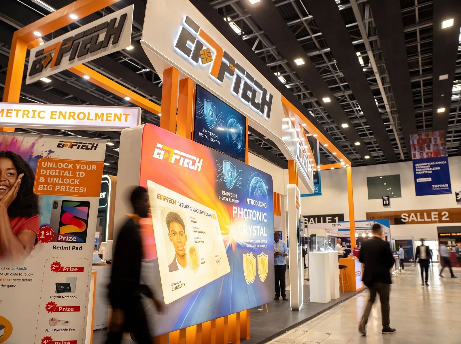 EMPTECH Booth - Secure Identity Ecosystem — EMPTECH — Tech — Abidjan, Cote d'Ivoire — view 3