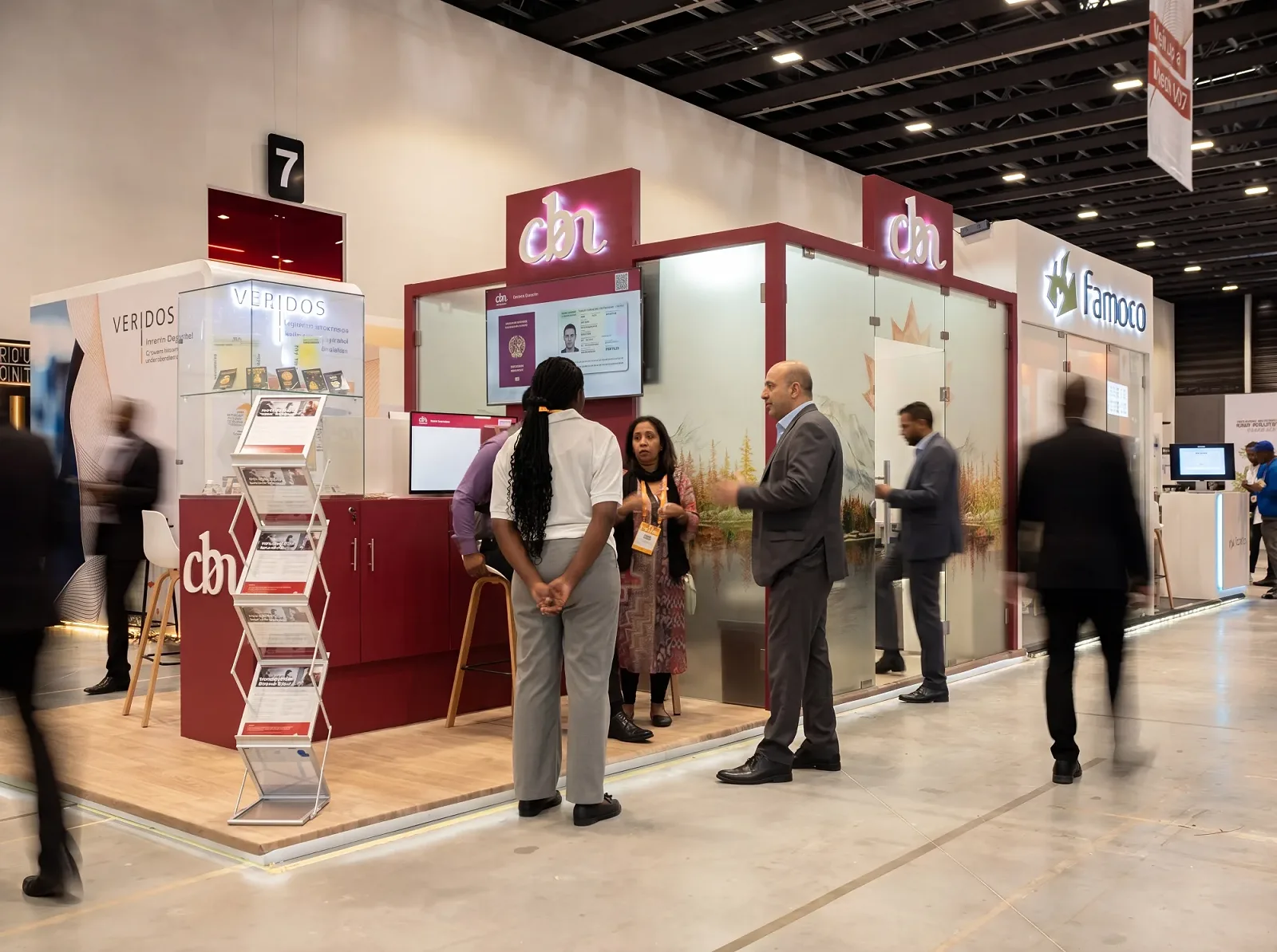 Stand CBN - Solutions d'identite et documents securises — CBN — Tech — Abidjan, Cote d'Ivoire — vue 1