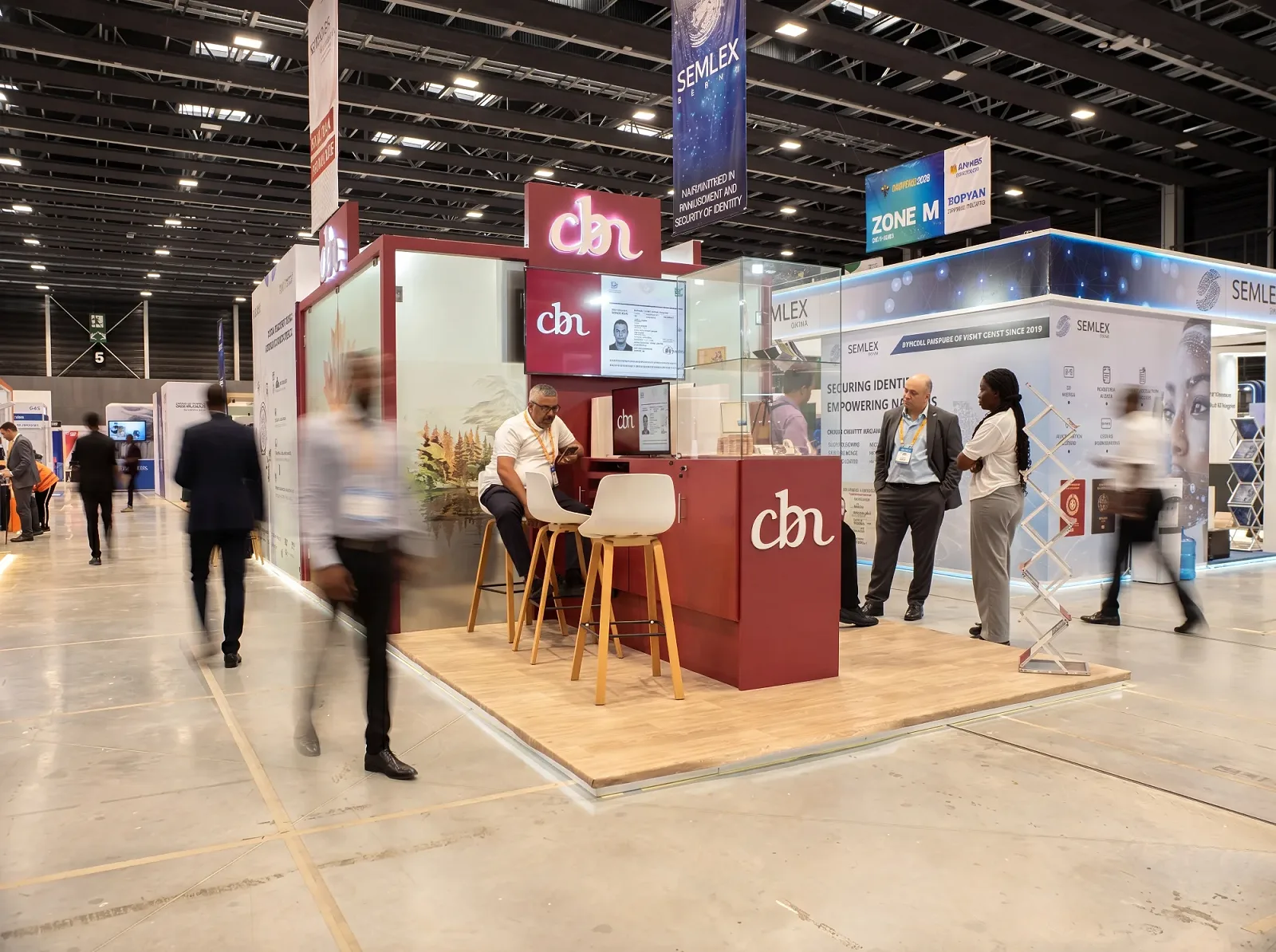 Stand CBN - Solutions d'identite et documents securises — CBN — Tech — Abidjan, Cote d'Ivoire — vue 3