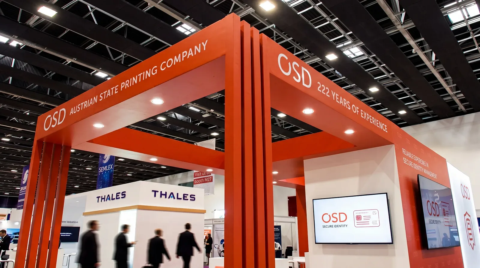 OSD Booth - Austrian State Printing Company — OSD (Austrian State Printing Company) — Tech — Abidjan, Cote d'Ivoire — view 1