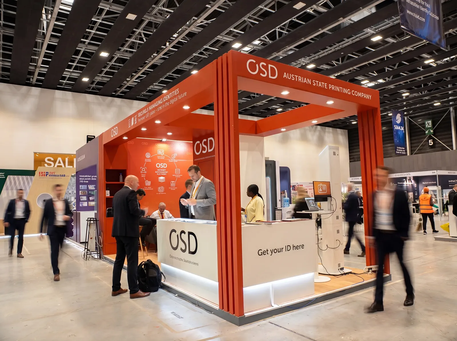OSD Booth - Austrian State Printing Company — OSD (Austrian State Printing Company) — Tech — Abidjan, Cote d'Ivoire — view 2