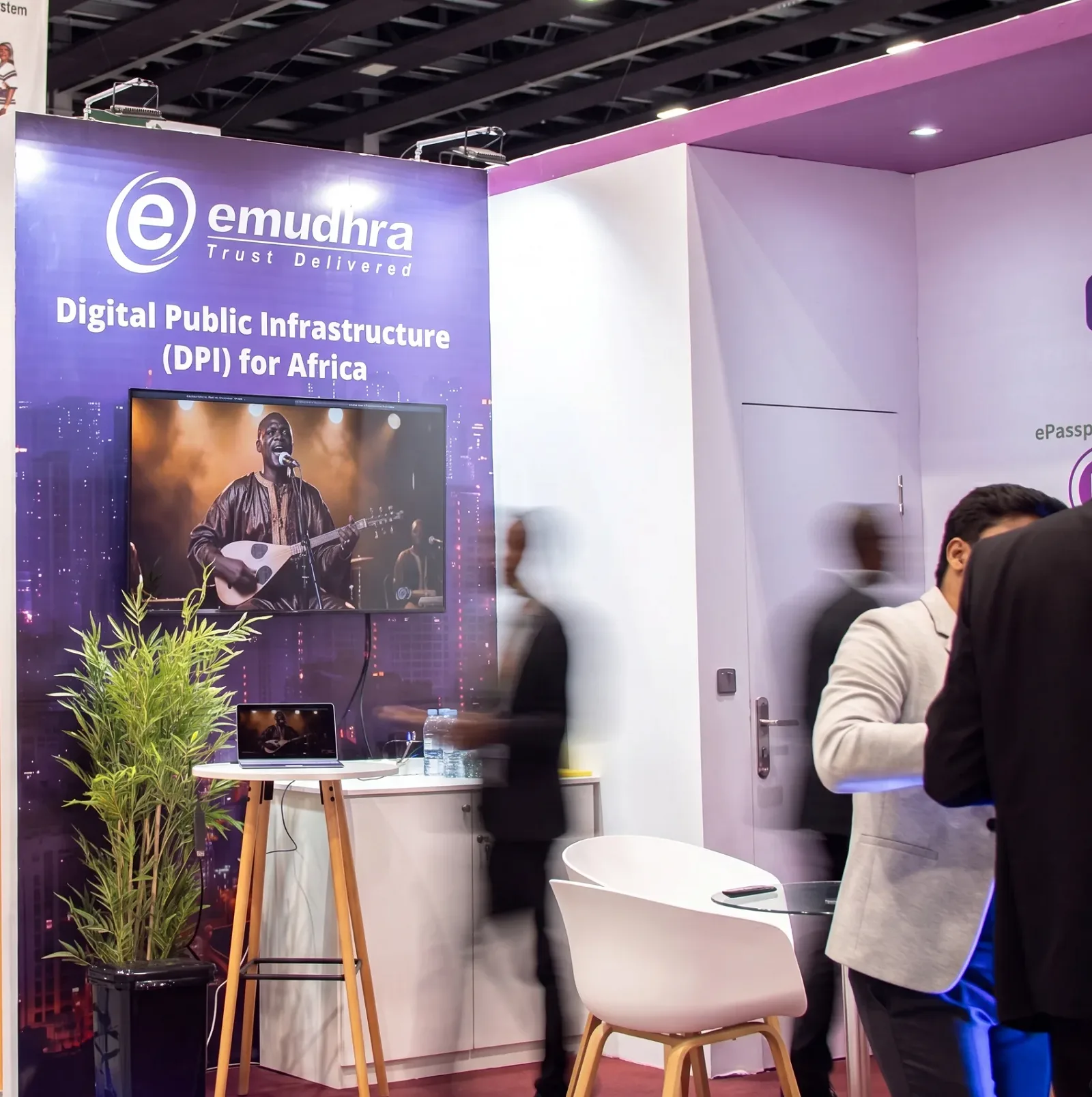 Stand eMudhra - Infrastructure publique numerique — eMudhra — Tech — Abidjan, Cote d'Ivoire — vue 1
