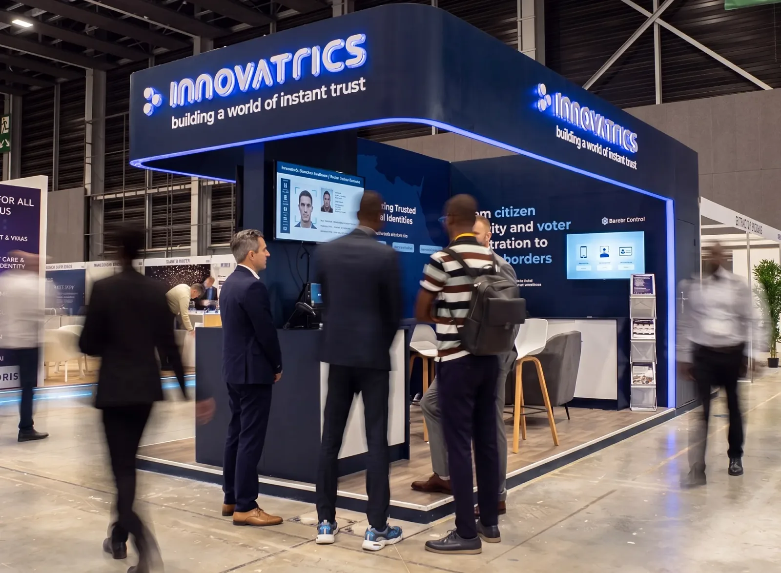 Innovatrics Booth - Identity and Biometrics Platform — Innovatrics — Tech — Abidjan, Cote d'Ivoire — view 1