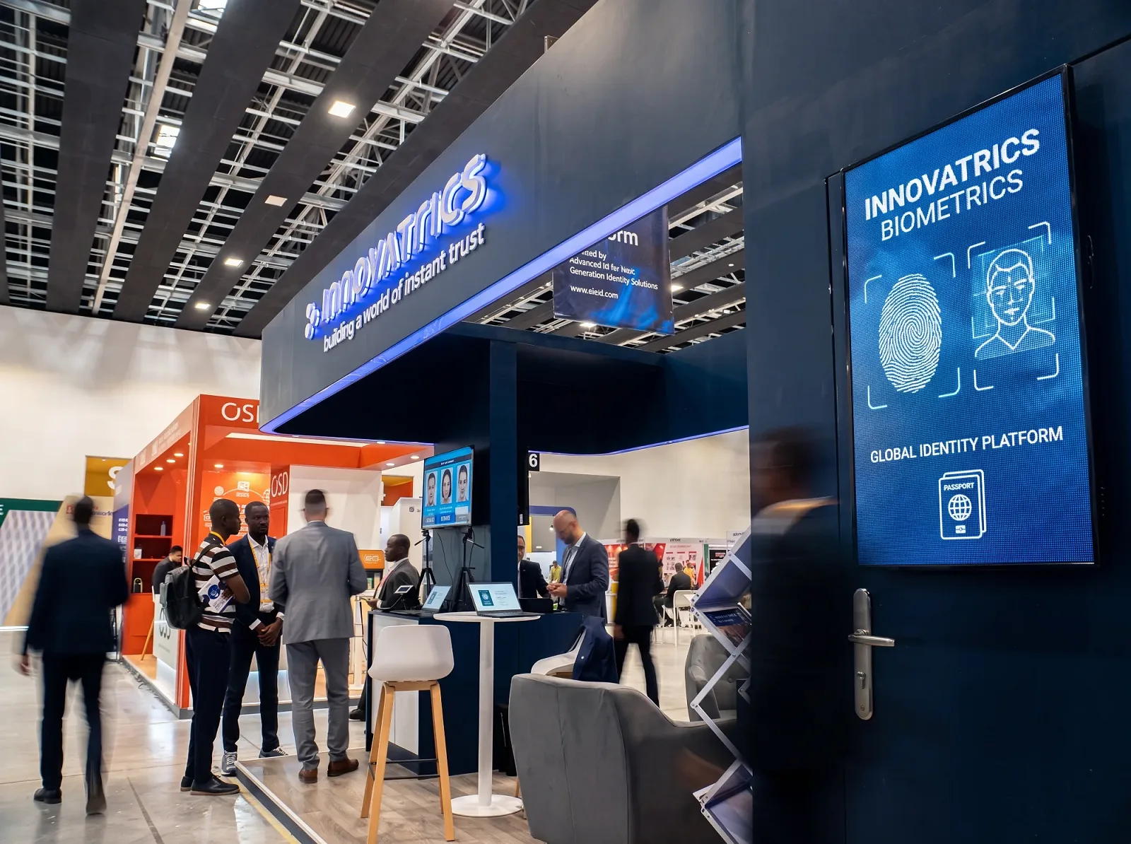 Innovatrics Booth - Identity and Biometrics Platform — Innovatrics — Tech — Abidjan, Cote d'Ivoire — view 2