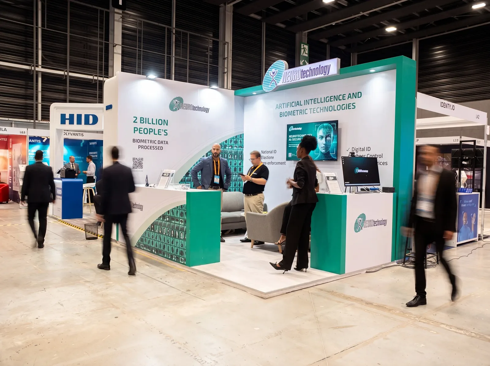 Neurotechnology Booth - AI and Biometric Technologies — Neurotechnology — Tech — Abidjan, Cote d'Ivoire — view 2