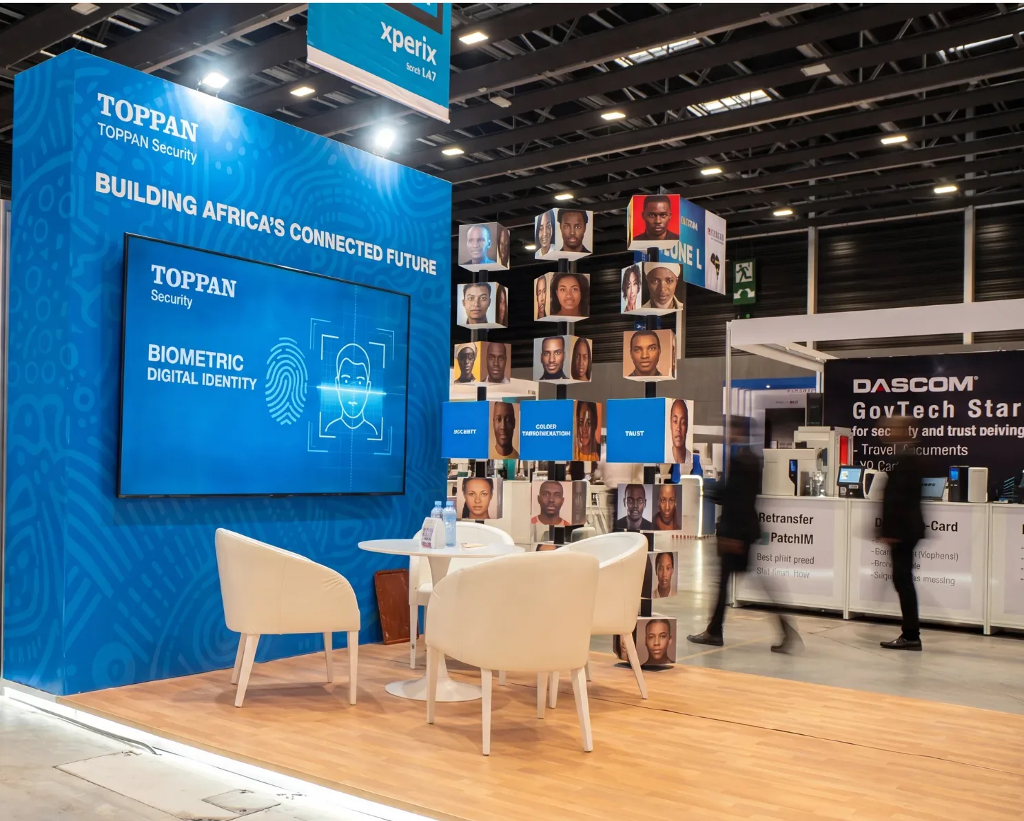 Stand TOPPAN Security - Identite numerique et documents — TOPPAN Security — Tech — Abidjan, Cote d'Ivoire — vue 1