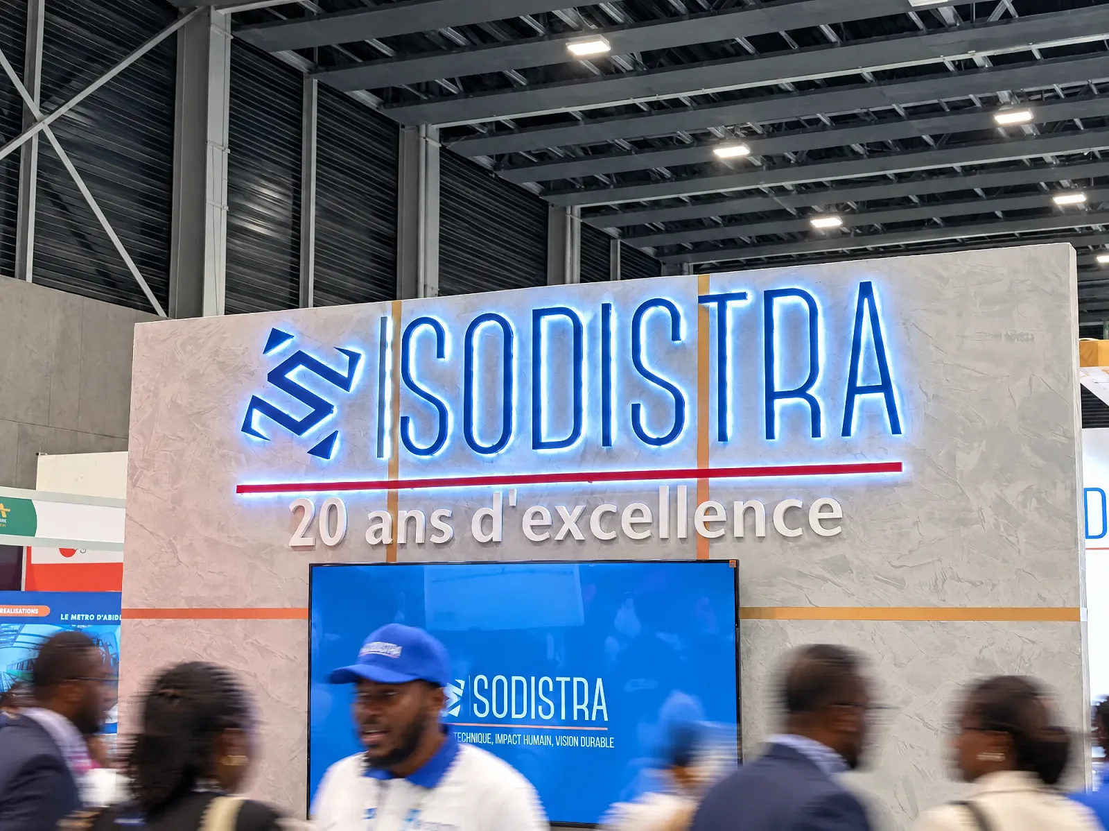 Stand SODISTRA & CIGRAC au SIA d'Abidjan — SODISTRA / CIGRAC — Industrie — SIA - Salon de l'Immobilier d'Abidjan, Abidjan, Côte d'Ivoire — vue 1